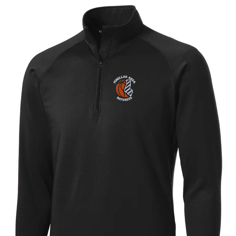 PAR (Pinellas) Logo 1/4 Zip Referee Jacket Bright Color