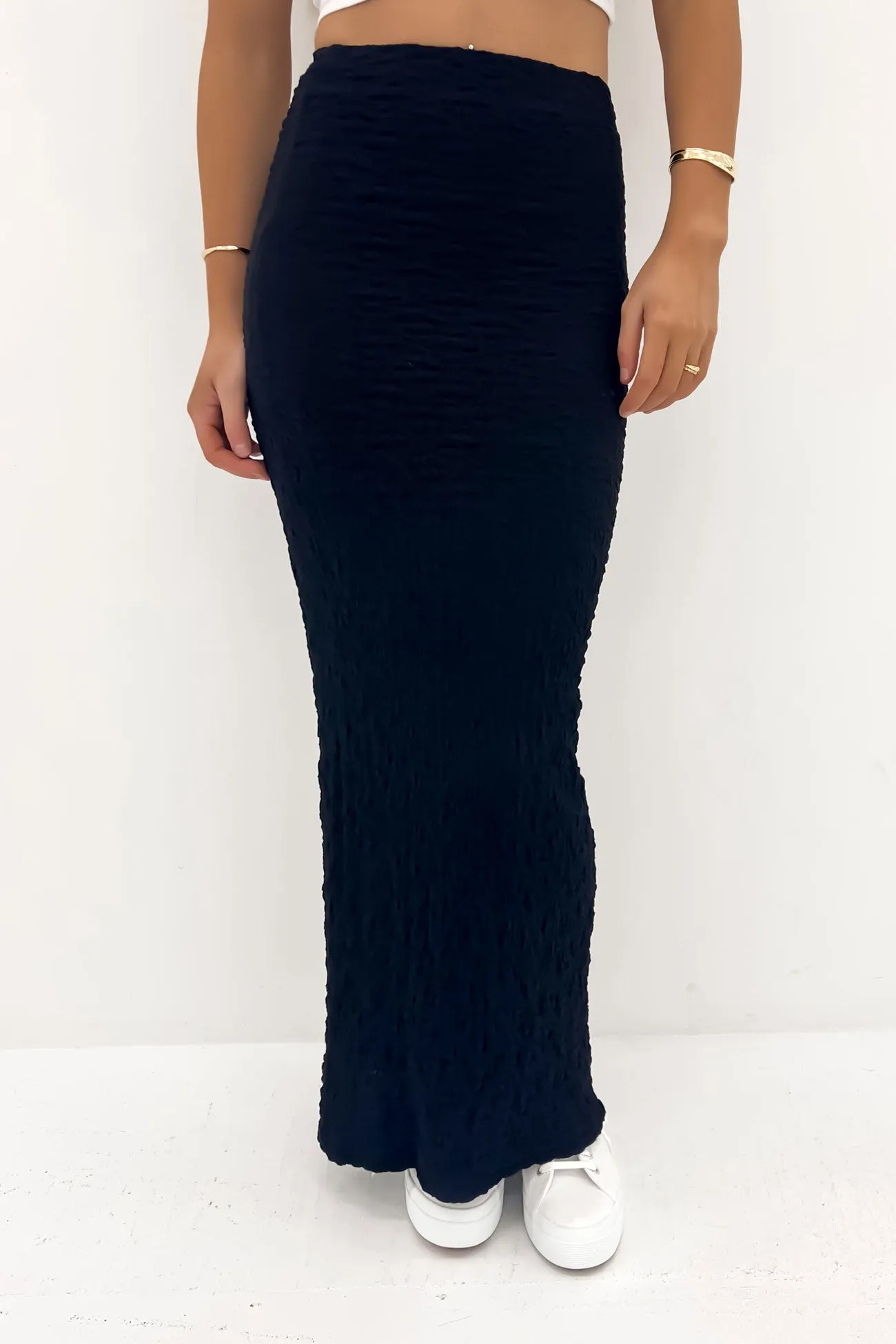 Sustainable Stassie Maxi Skirt Black