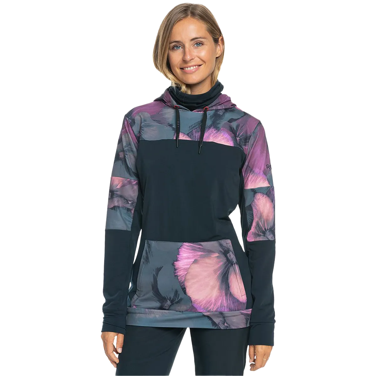 Women's Winter Valley Hoody Single Breasted Layered Drape