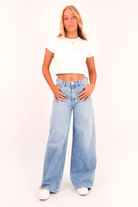 Clean Lines Fashion Lover Versatile Mid Stevie Jean Blue Velvet