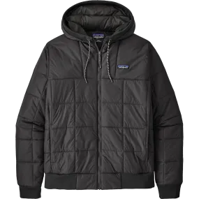 Recycled materials Weatherproof Zipper Tech Men's Box Quilted Hoody