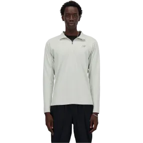 No Iron Fabric HiddenZipper Men's Space Dye 1/4 Zip