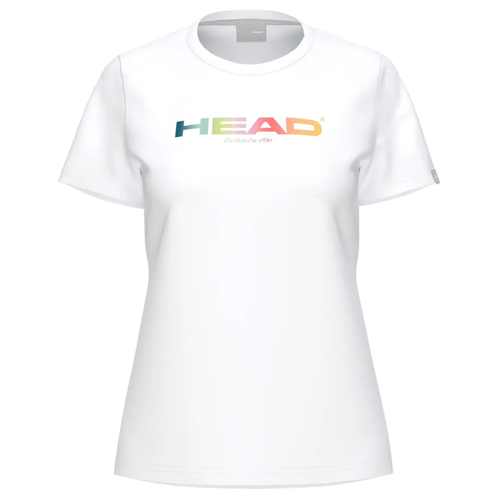 A line quick-drying Head Women's Rainbow Tee - White