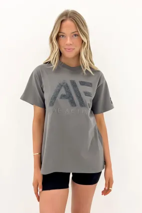 Base Active Tee Charcoal Comfortable Layering