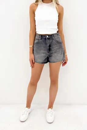 Tear Resistant Weave garden party wear Mirage Short Worn Black