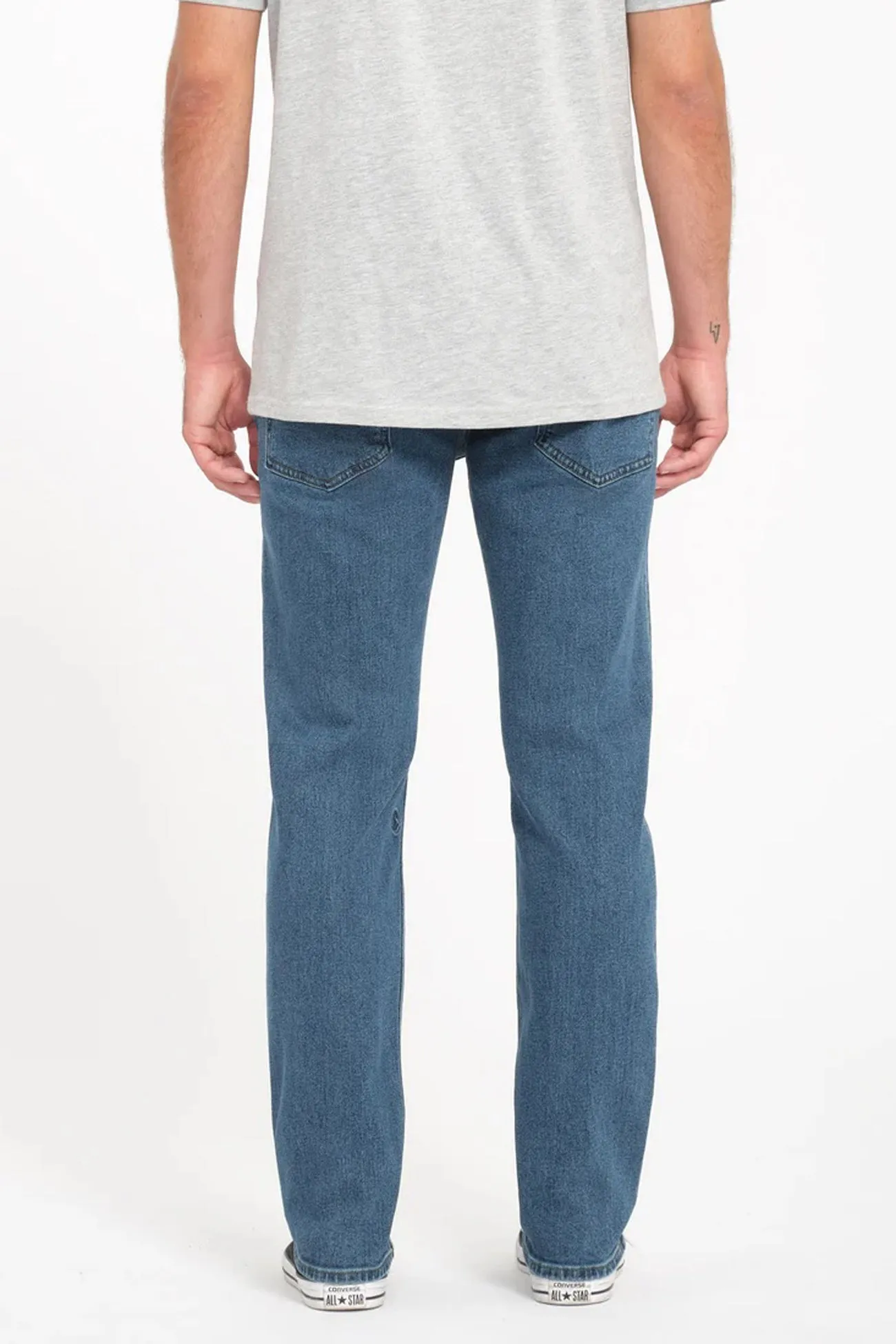 Solver Modern Fit Jean Washed Blue Student Outfit Earthy