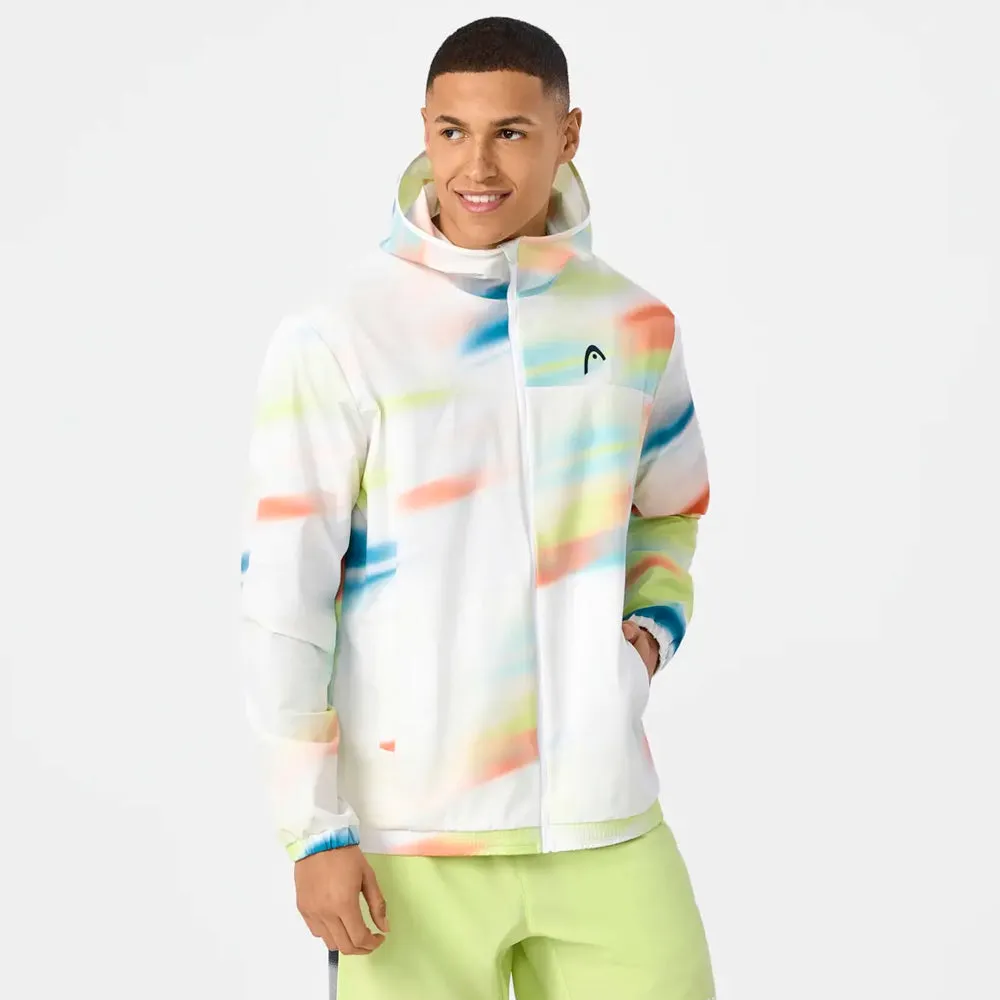QuickDry Head Men's Blur Jacket - Blur Print Flexible Decorative Trim