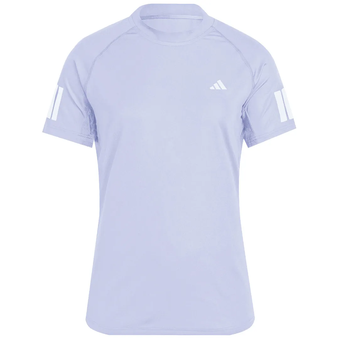 QuickDryFabric adidas Women's Club Tee - Violet Tone Morning Ease Art Core