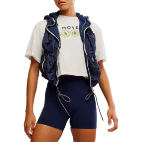 Eco Friendly Dyed Fabric Elastic Cuff Adjustment Women's Light Packer Hike Vest