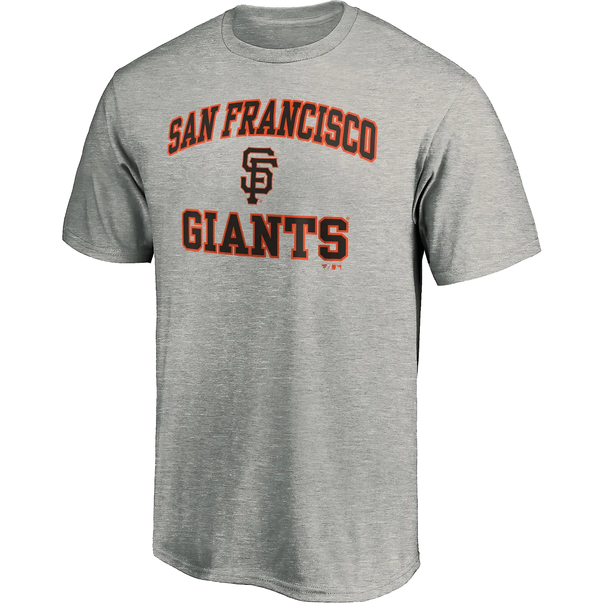 Reinforced Stress Points Men's Giants Cotton Heart and Soul Short Sleeve