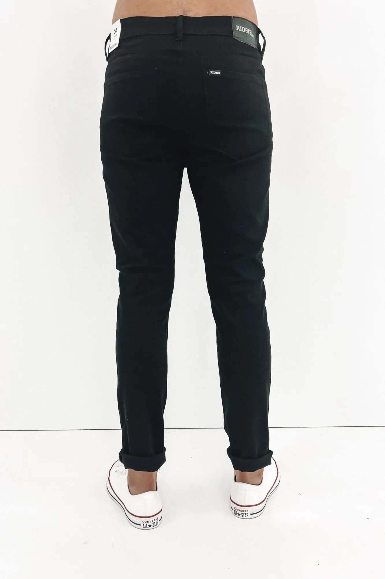 Heavy Duty Zipper Mechanism Tear Resistant Denim R2 Slim Jean Custom Destruct