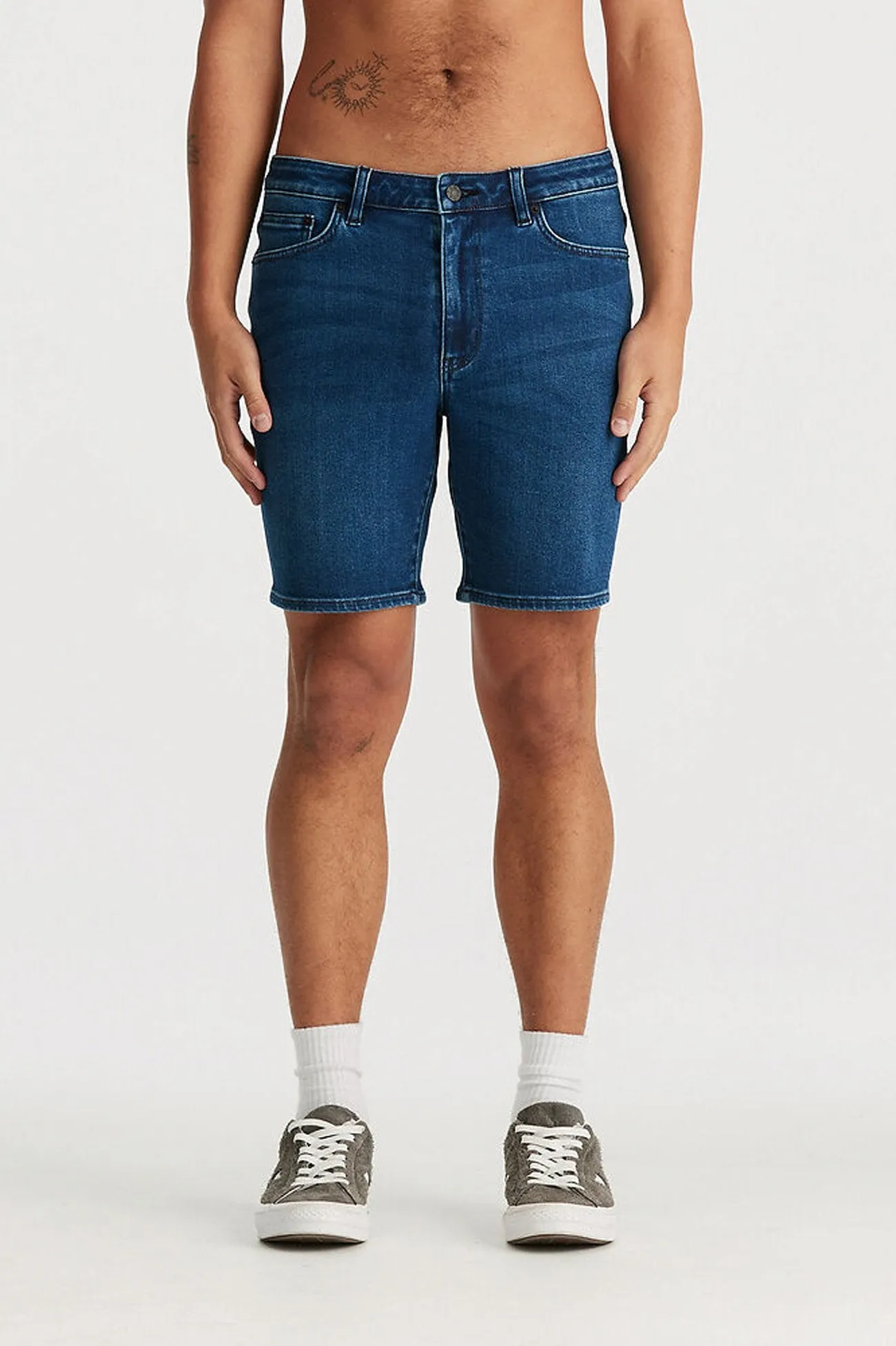 R3 Short Baja Indigo dress shirt
