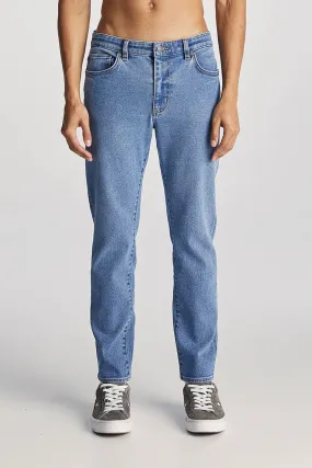 Urban Explorer Picnic Style Modern Casual R3 Slim Straight Jean Appreciation Blue