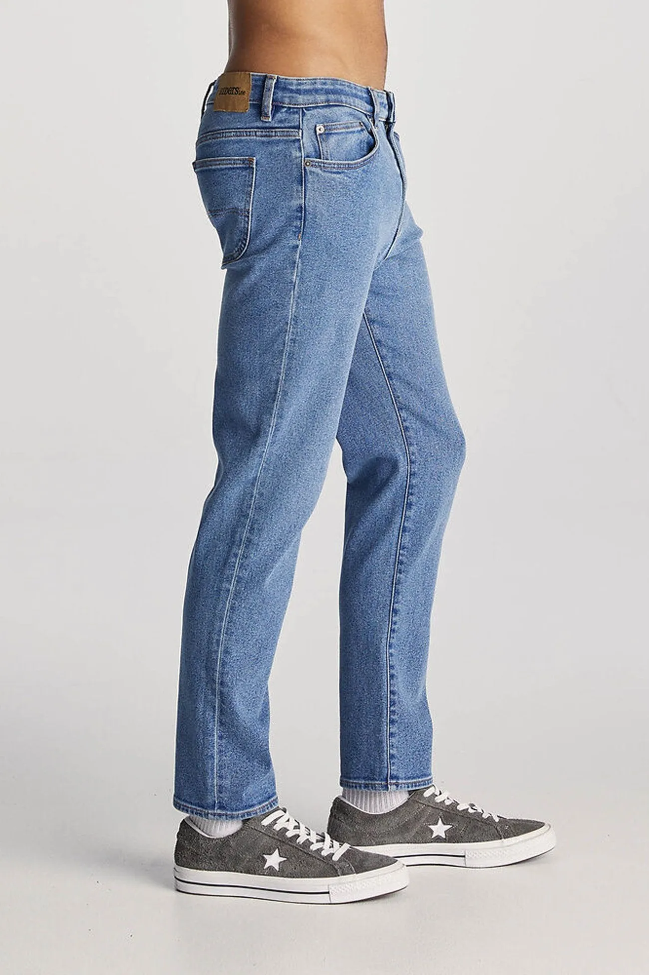 R3 Slim Straight Jean Appreciation Blue Softened Seams
