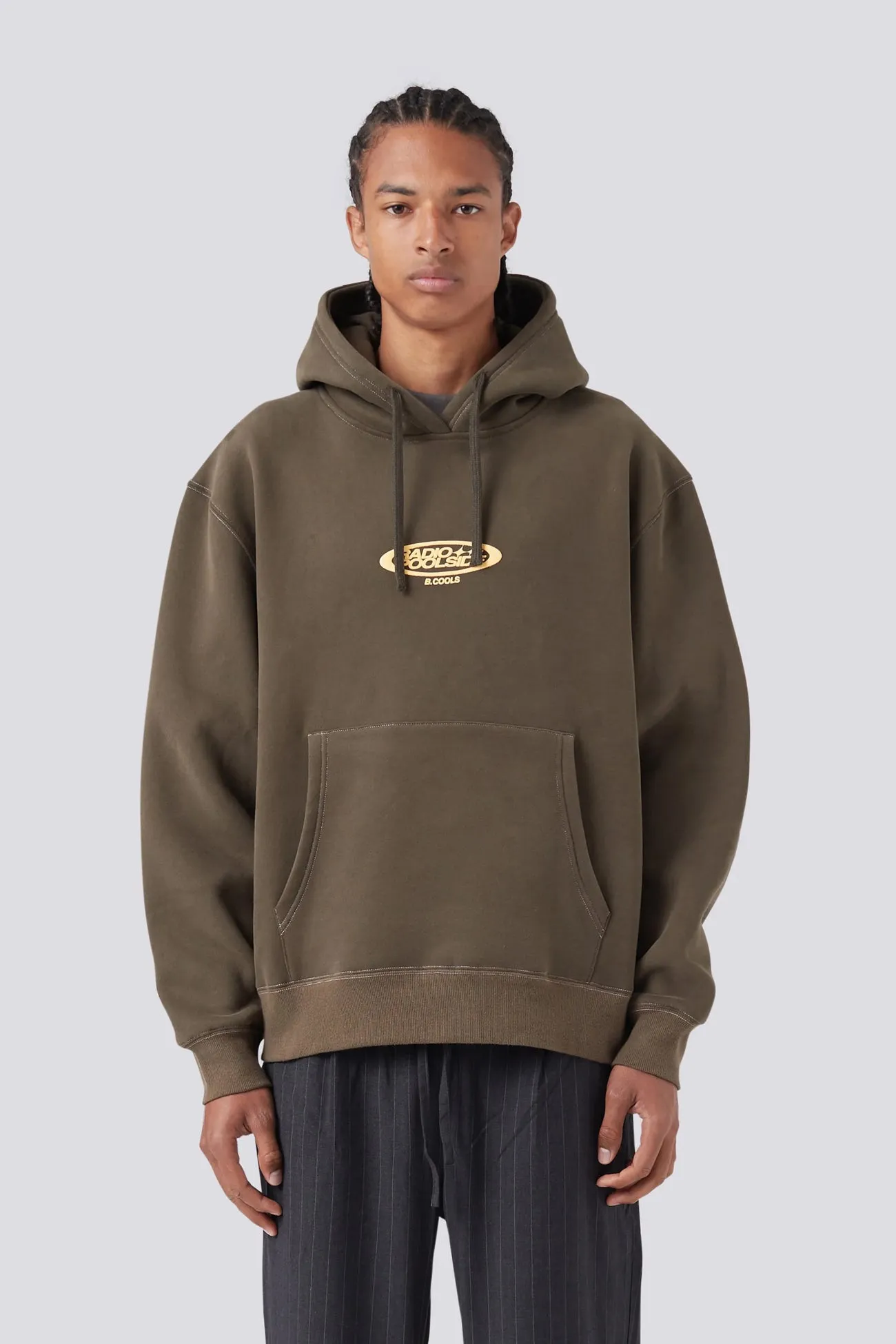 Slim Fit Design Radio Hood Earth