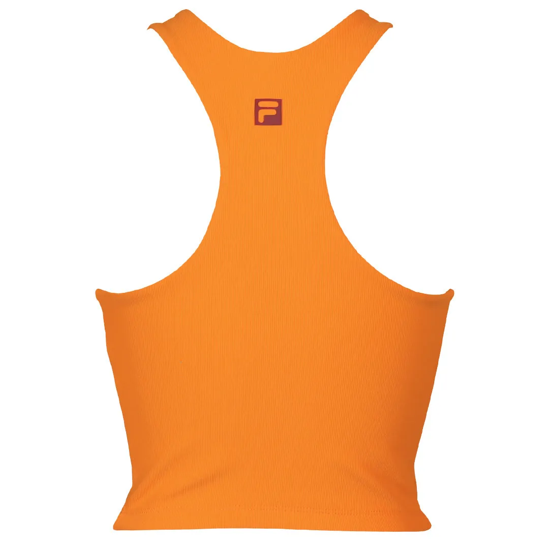 AbrasionResistant Material Rapid Flex Fila Women's Challenger Longline Tank - Oriole