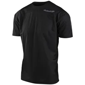 RibbedHemline Flexible Knit Fabric Men's Skyline Short Sleeve Jersey