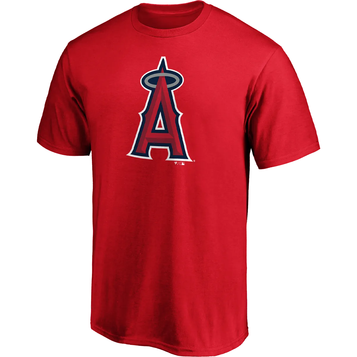 Men's Angels Cotton Official Logo Short Sleeve Versatile Style Organic Cotton Blend