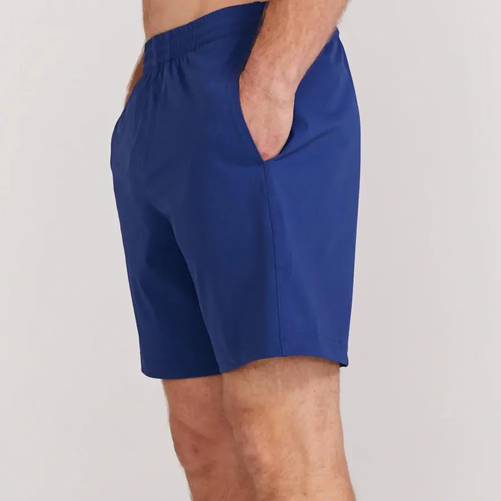 Anti Bacterial Redvanly Men's Byron Shorts - Mazarine Blue Well - Tailored