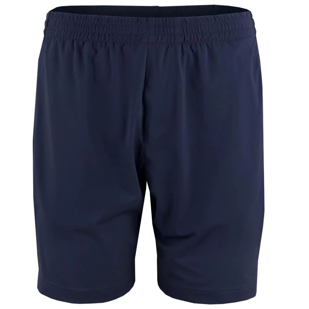 Redvanly Men's Byron Shorts - Navy Zip - up button detail Striped Design