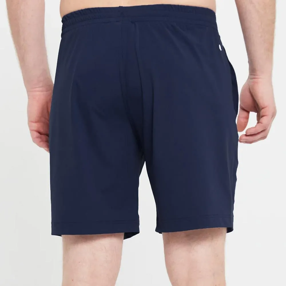 Redvanly Men's Byron Shorts - Navy Zip - up synthetic fabric