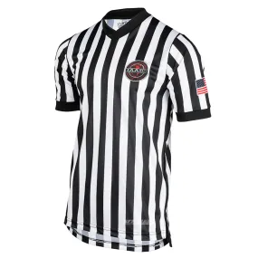 Inner Layer IAABO Logo Referee Shirt w/ Flag on Left Sleeve