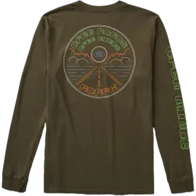 Men's Open Roads Long Sleeve Premium Tee Adaptive Fit Technology