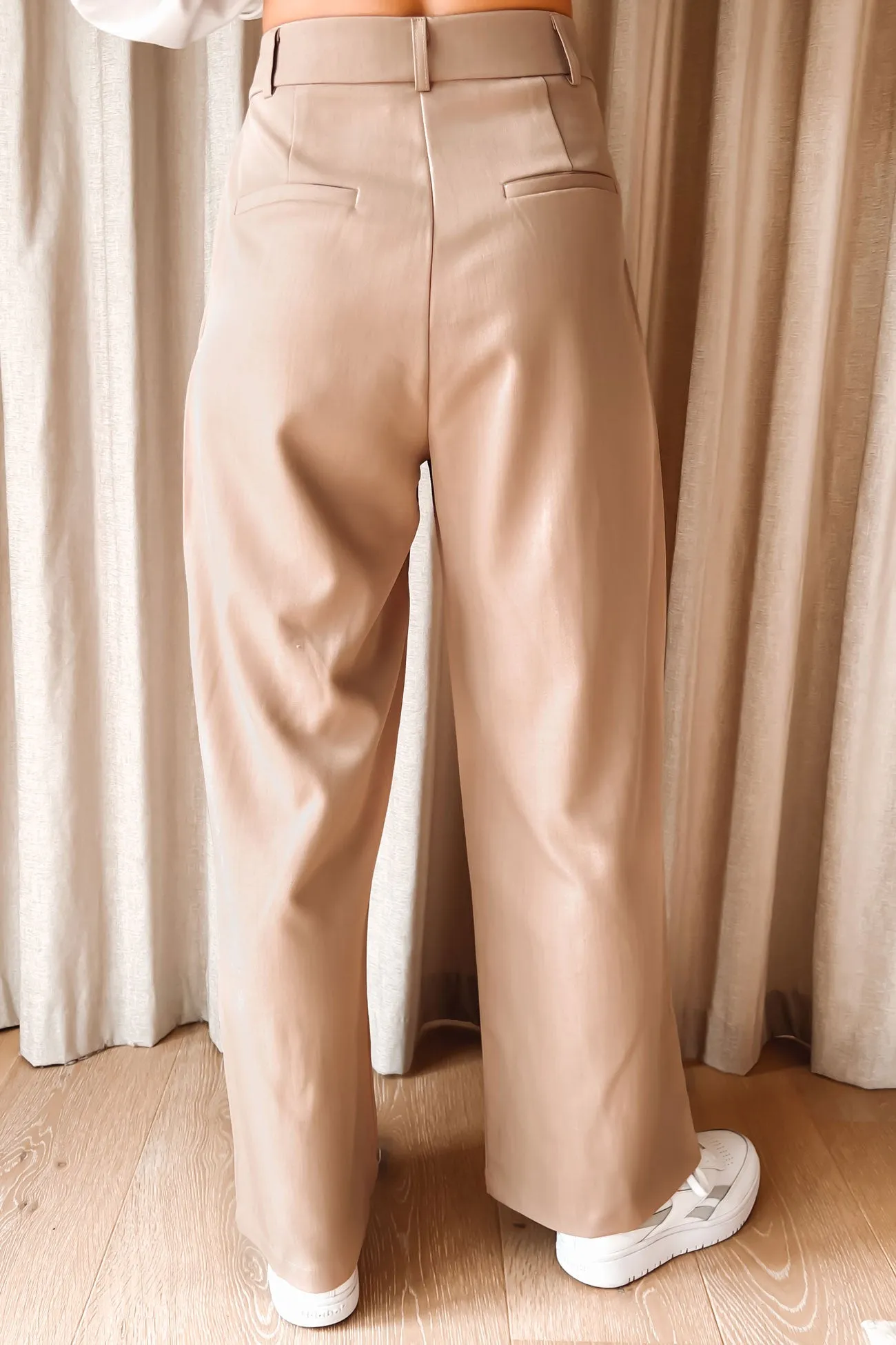 Lucas Pant Taupe Dynamic Fit Water-resistant