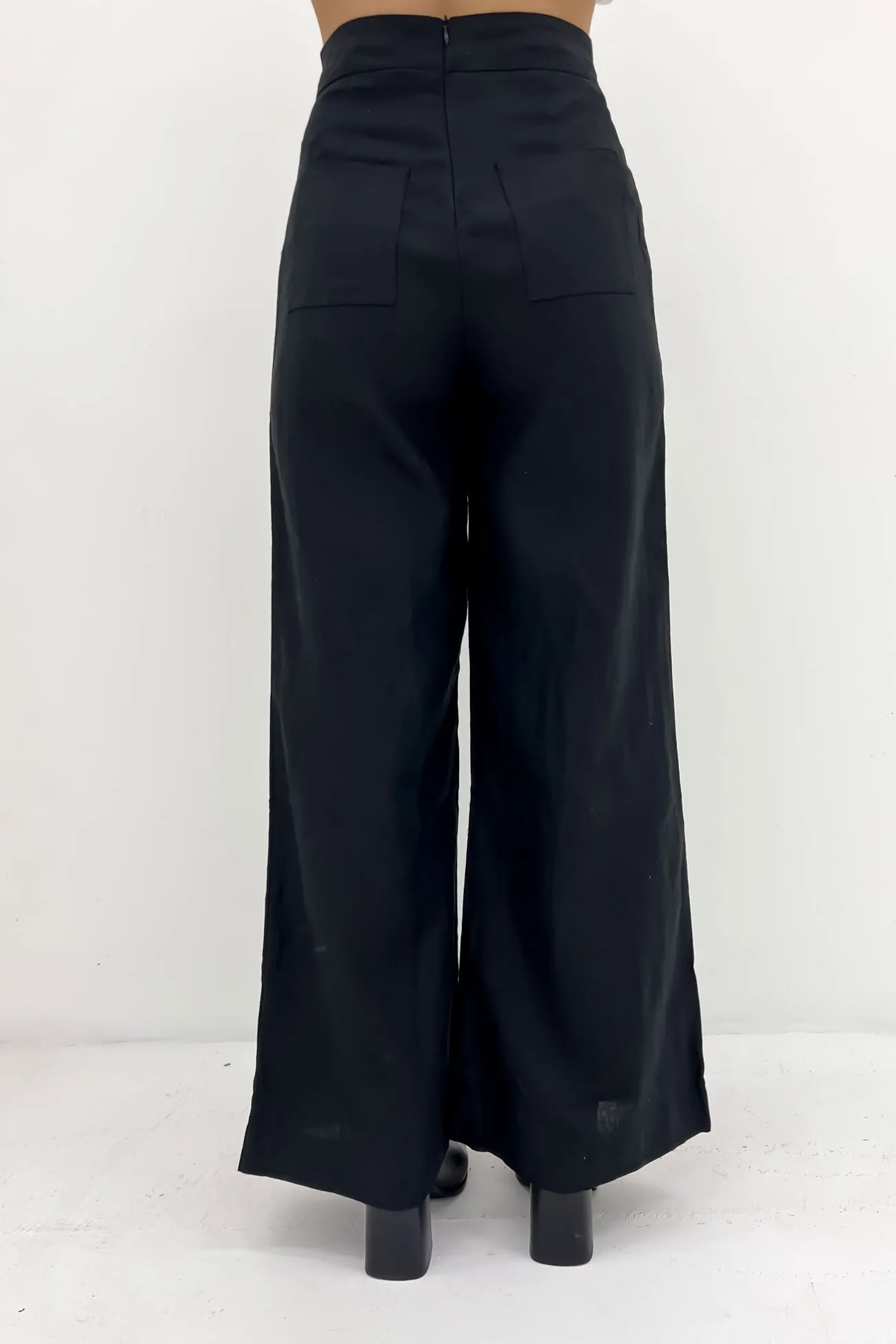 Nadine Pant Black Everyday Comfort Flattering Fit