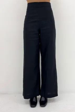 Nadine Pant Black Anti Pilling Finish