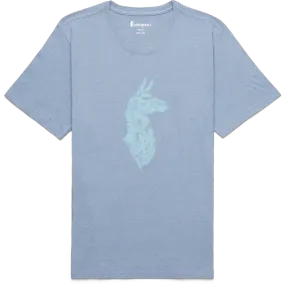 Grid Texture Fabric Timeless Cut Men's Into The Pines T-Shirt