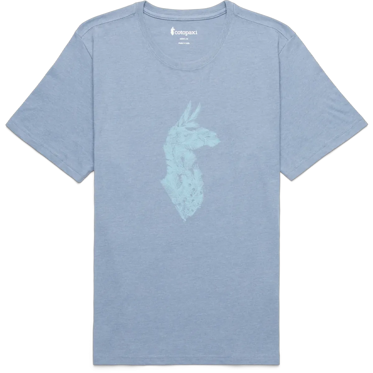 Grid Texture Fabric Timeless Cut Men's Into The Pines T-Shirt