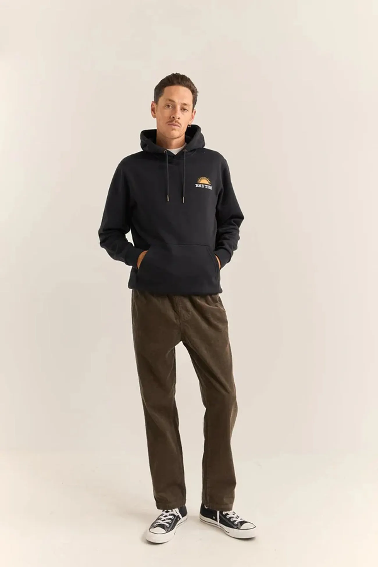Awake Fleece Hood Black Friction Resistant
