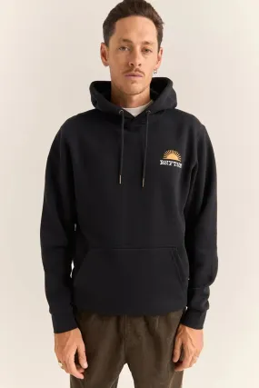 Awake Fleece Hood Black Anti Static Treatment Flatlock stitching