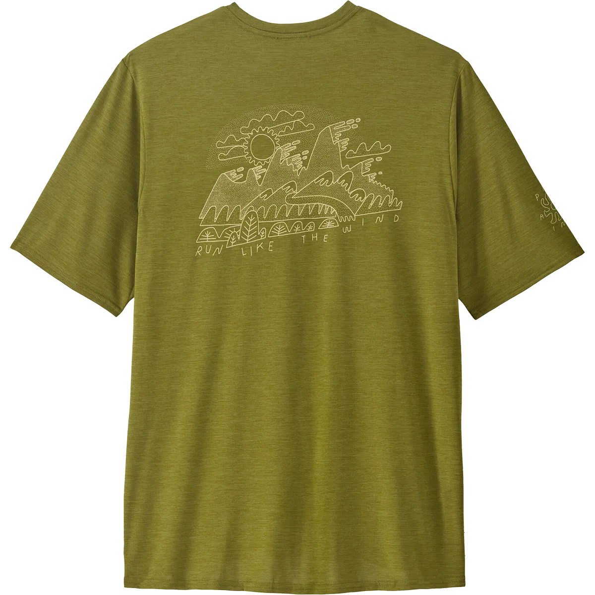 Men's Capilene Cool Daily Graphic Tee Weekend Outfit contrast