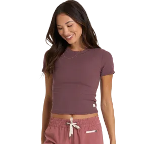 Women's  Pose Fitted Tee Hypoallergenic fabric Classic Wearable