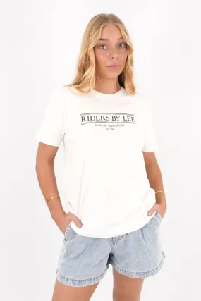 Relaxed Tee Optic White Fashion-Forward Look Valentine's Day