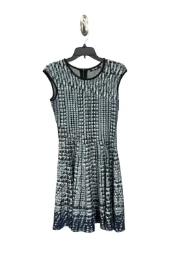 Comfortable Touch Dress Casual Short By Nic   Zoe In Blue & Grey, Size: Xs