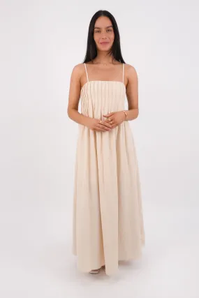 Pure Stitch Effortless Pair Renn Maxi Dress Beige