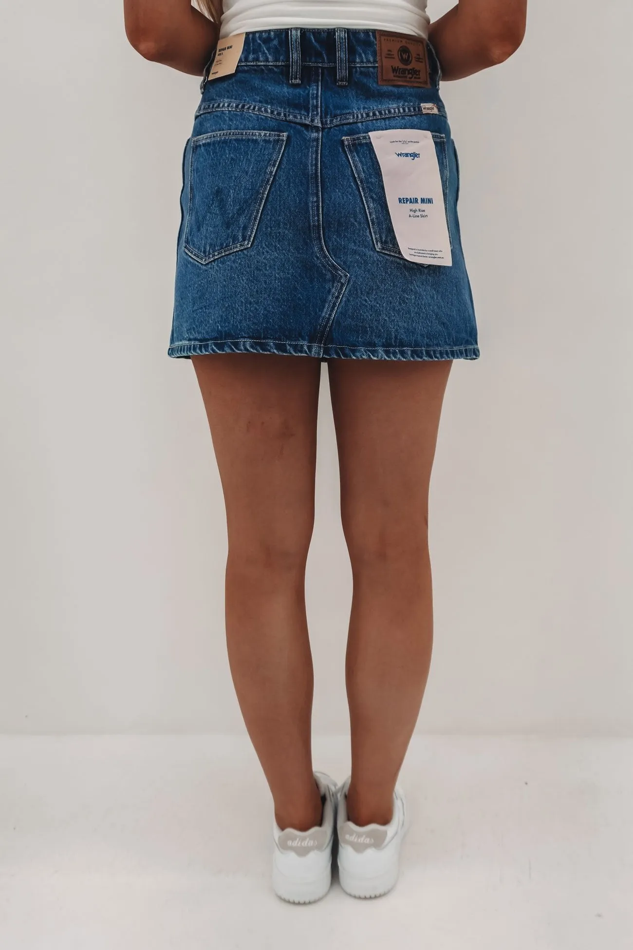 Everyday Look Repair Mini Skirt Mid Days Indigo
