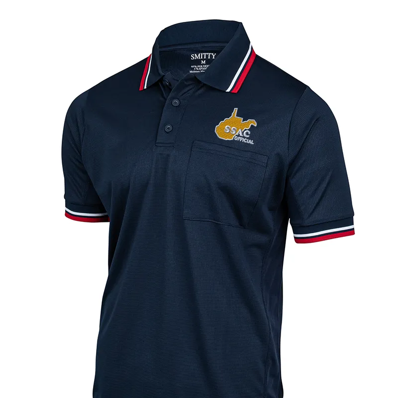 West Virginia SSAC Logo Umpire Shirts Day-To-Night Wear