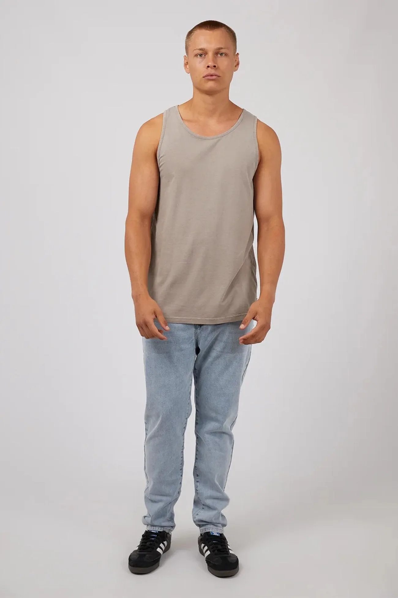 Water Resistant Finish Heat Safe Classic Singlet Mushroom