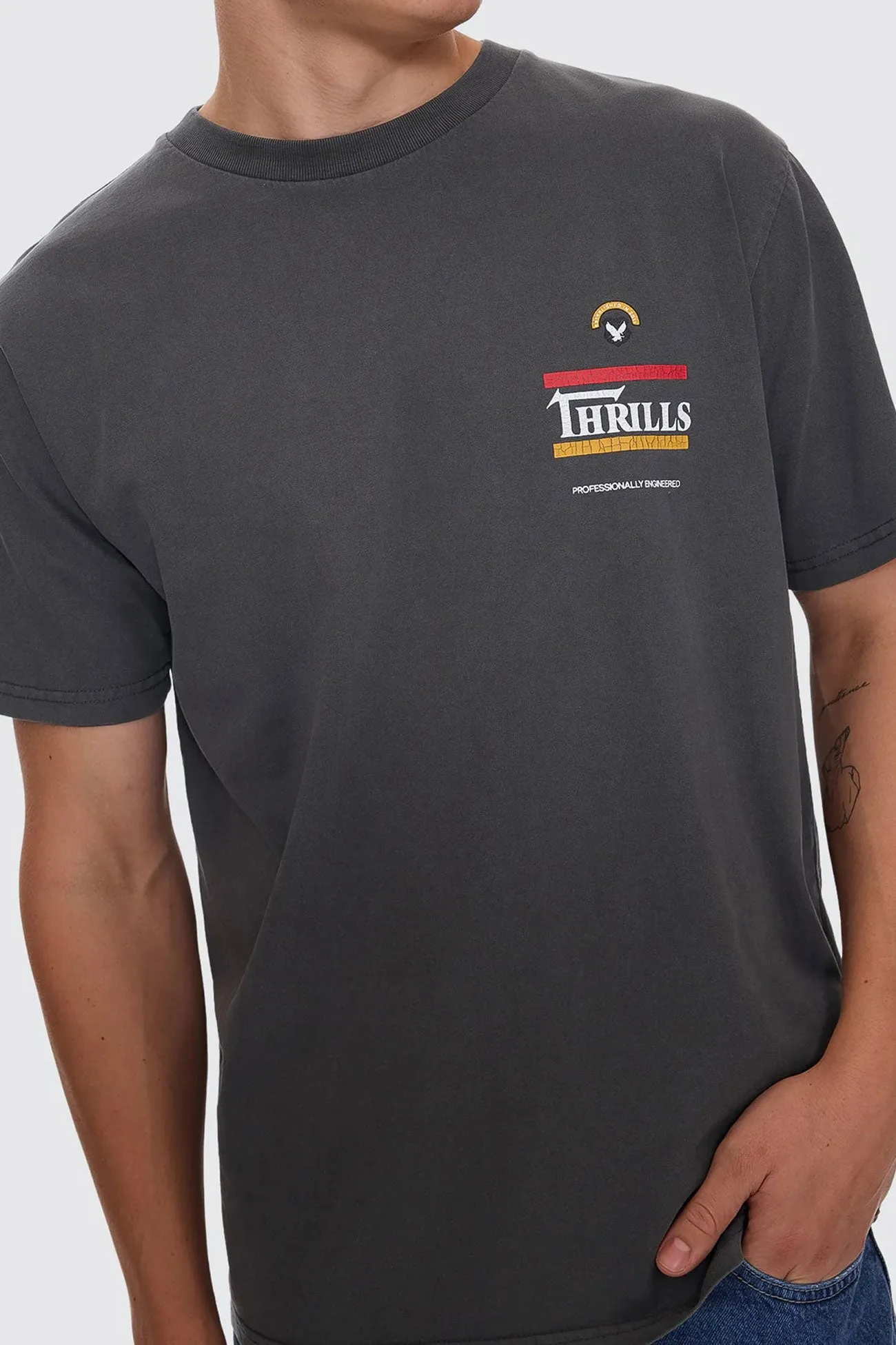 Responsible Merch Fit Tee Merch Black High Density Cotton