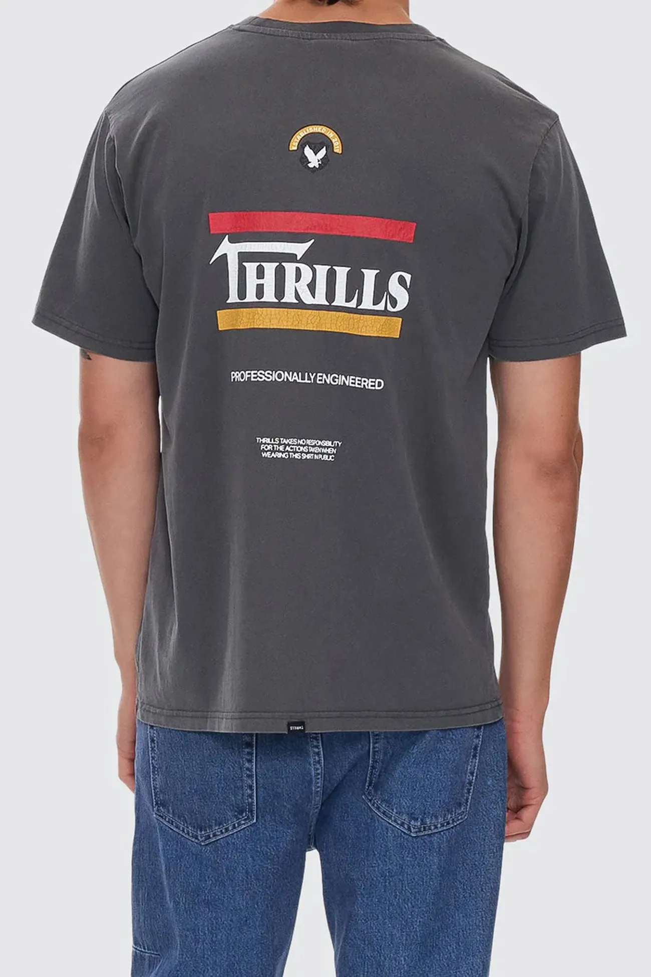 Responsible Merch Fit Tee Merch Black Minimalist Layer Simple Layer