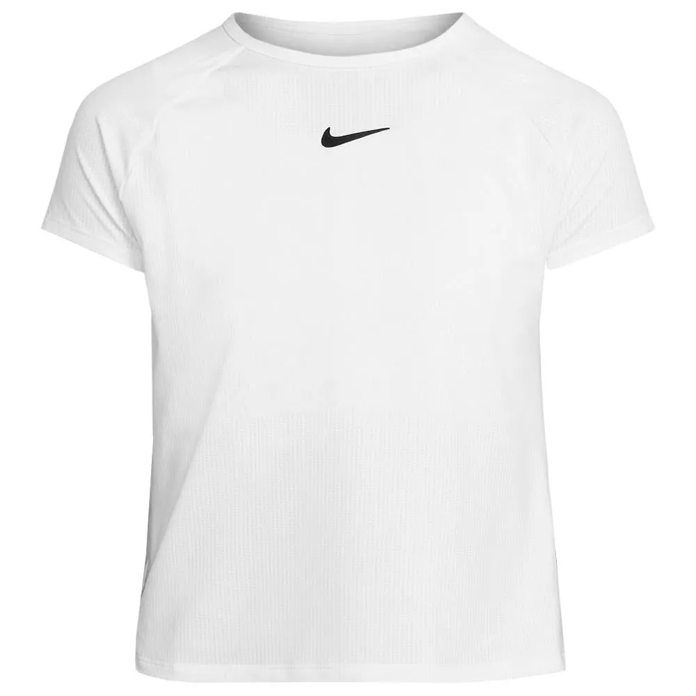 Nike Girls Victory Short Sleeve - White Pullover