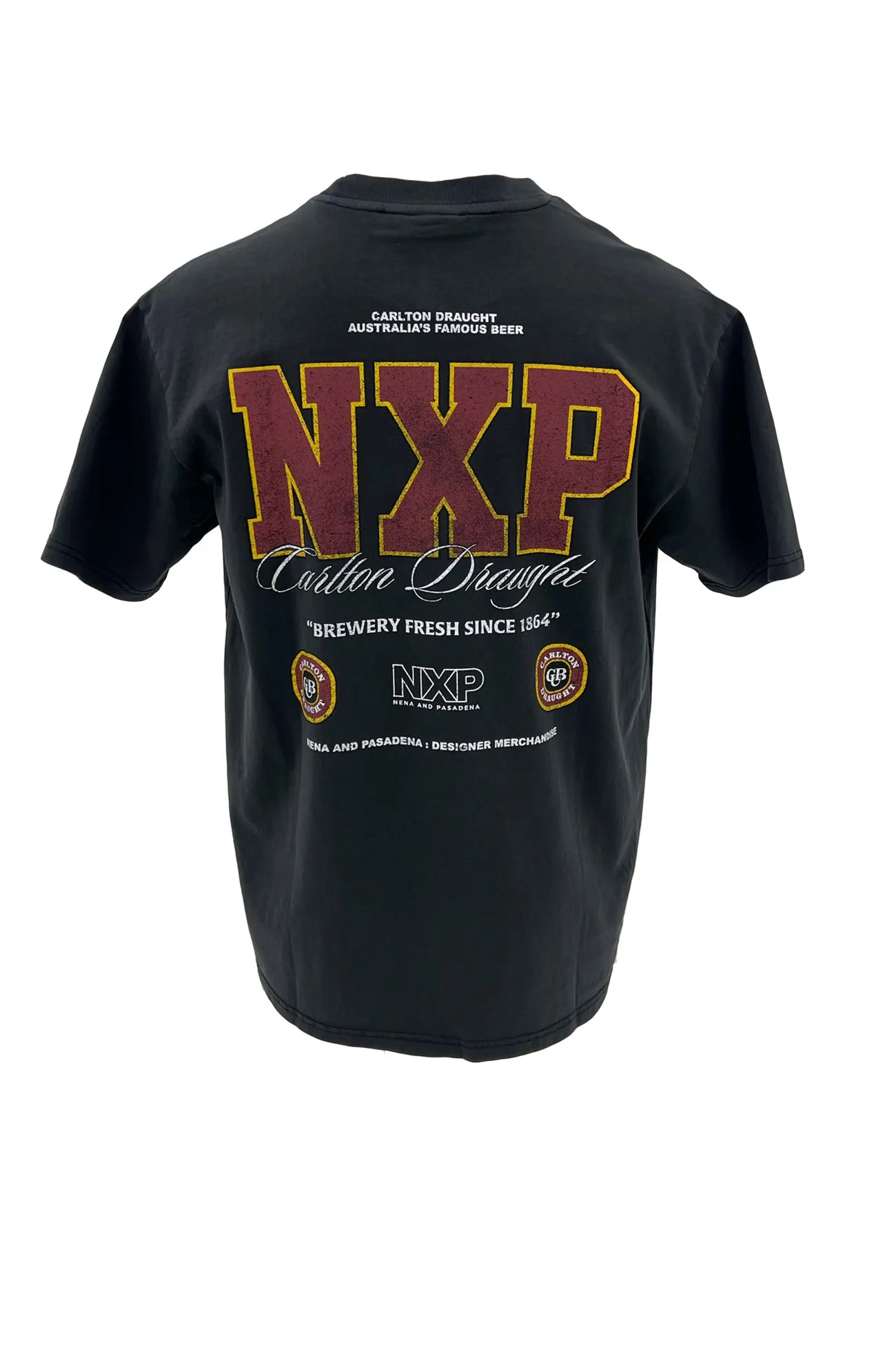 Revival Box Fit Tee Pigment Black Street Casual ComfortOptimizedConstruction