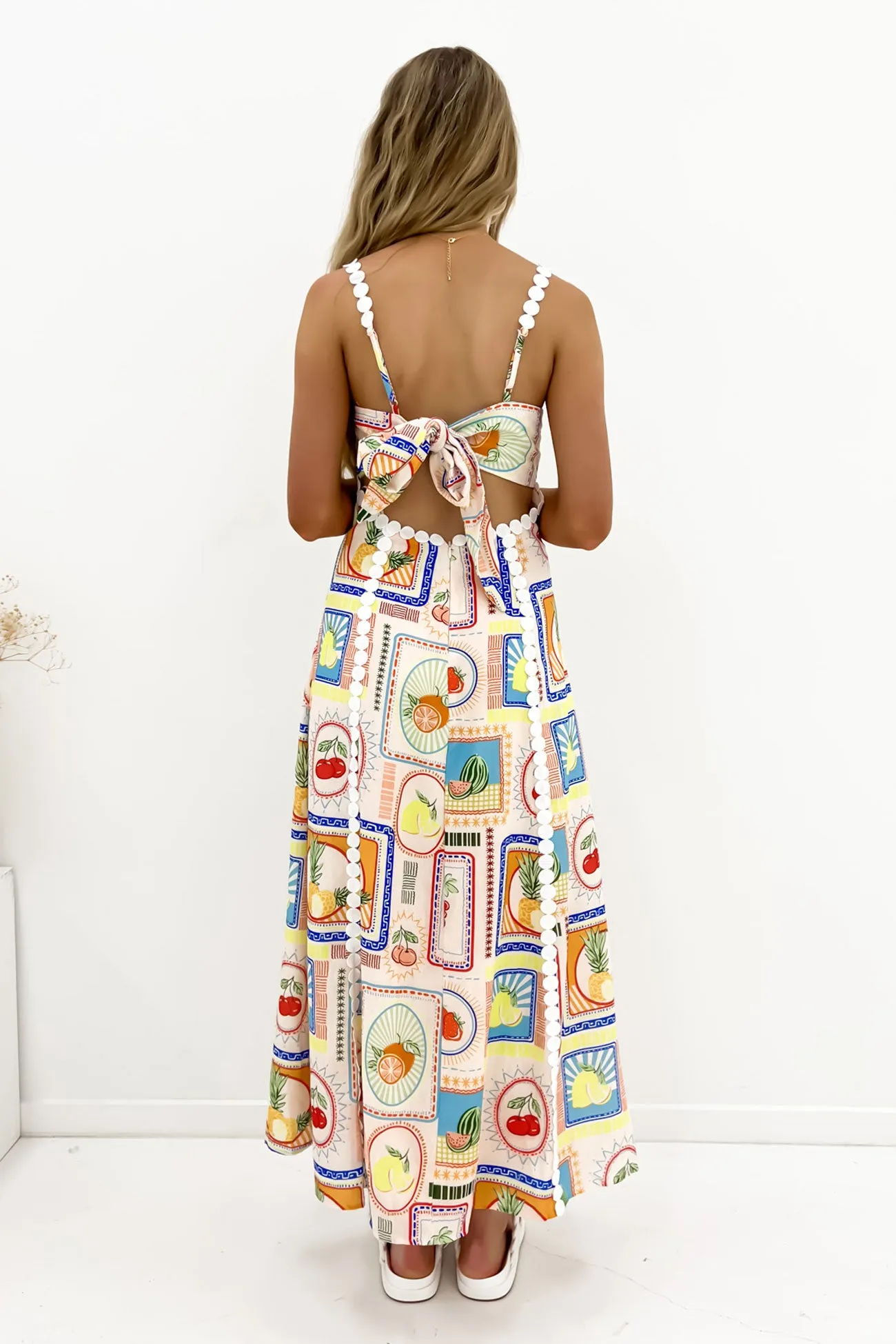 Rhea Midi Dress Edie Summer Ready Pleated-Texture