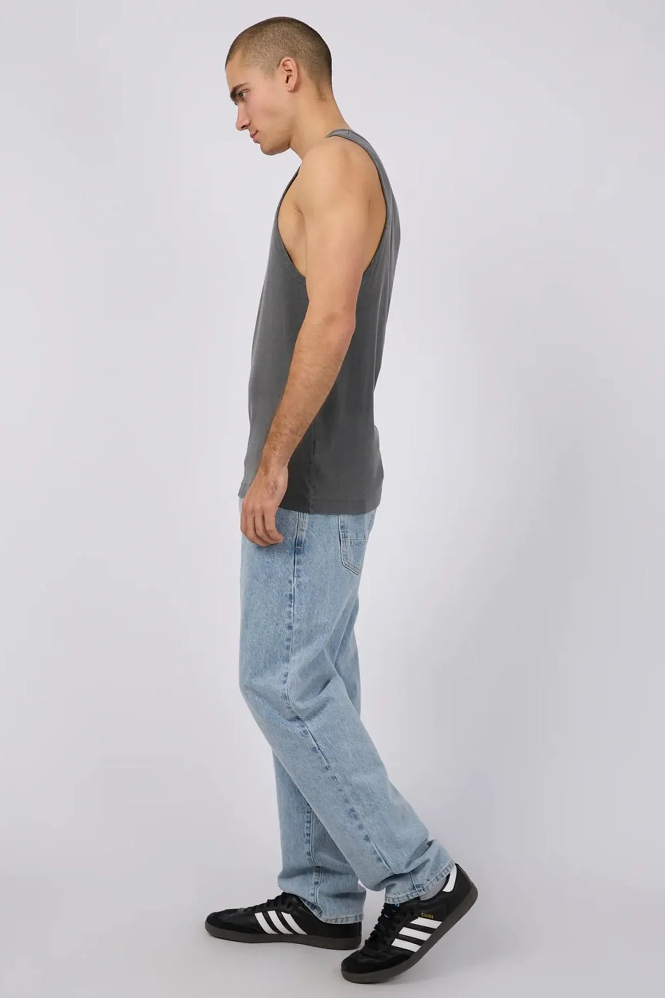 Reversible Wear Options Rib Tank Coal