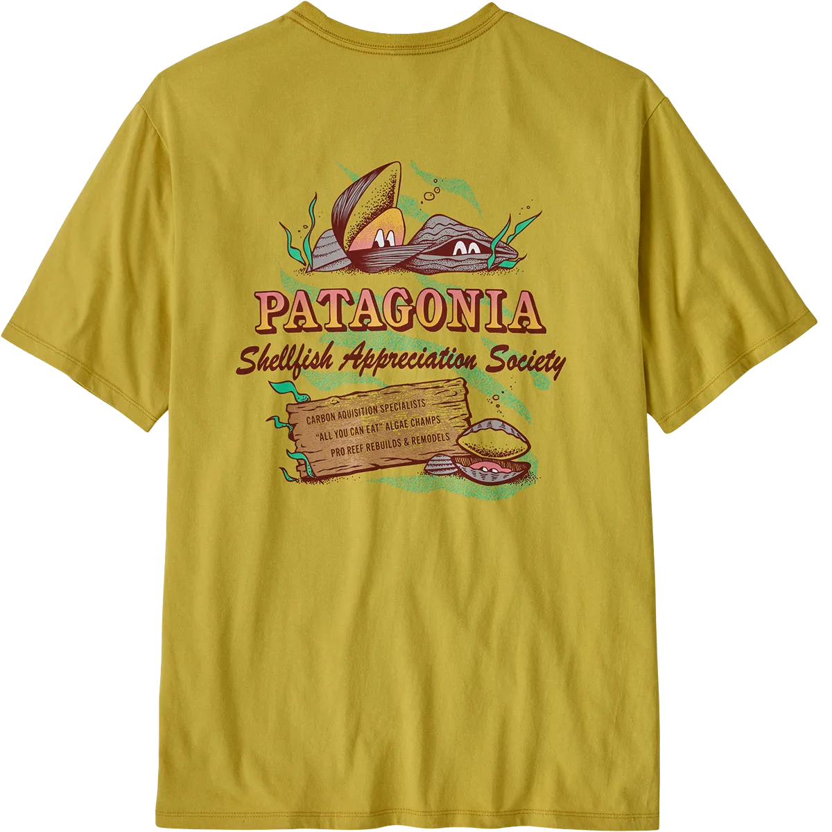 Men's Aquatic Action Organic T-Shirt BondedEdges