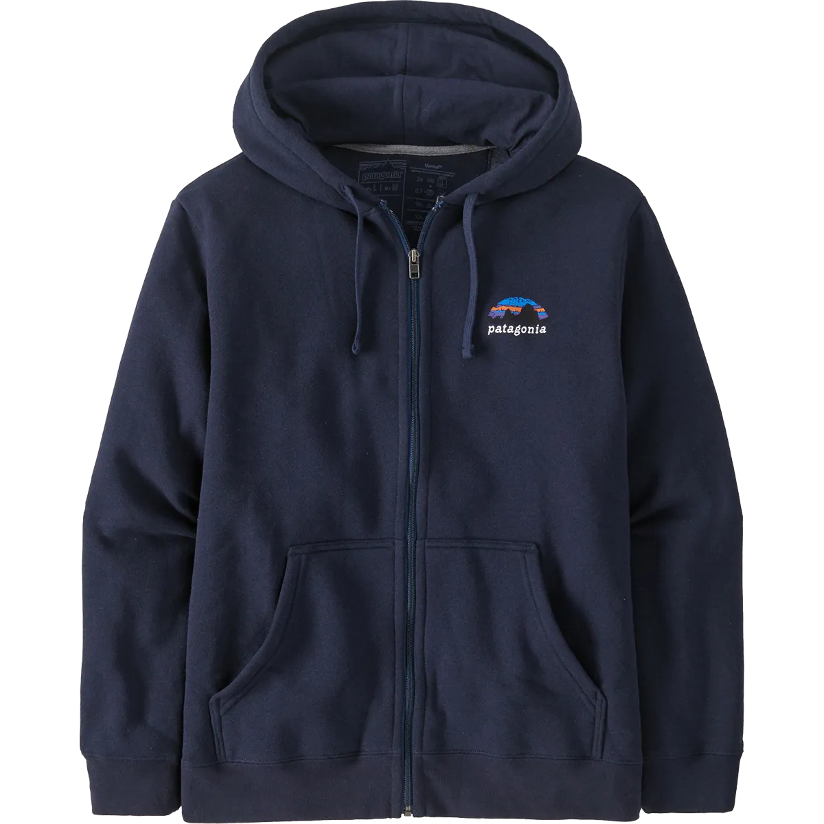 Men's Skyline Stencil Uprisal Full Zip Hoody Warm and Soft